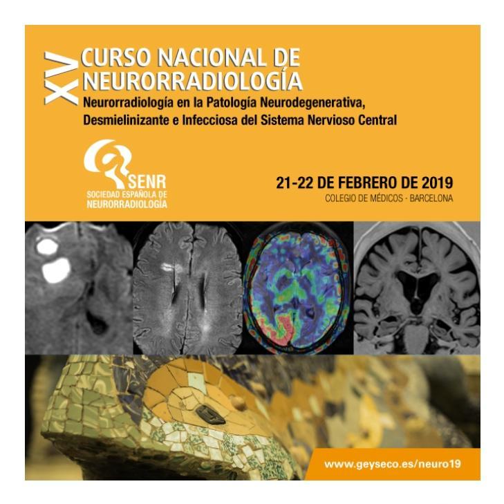 XV Curso Nacional de Neurorradiología