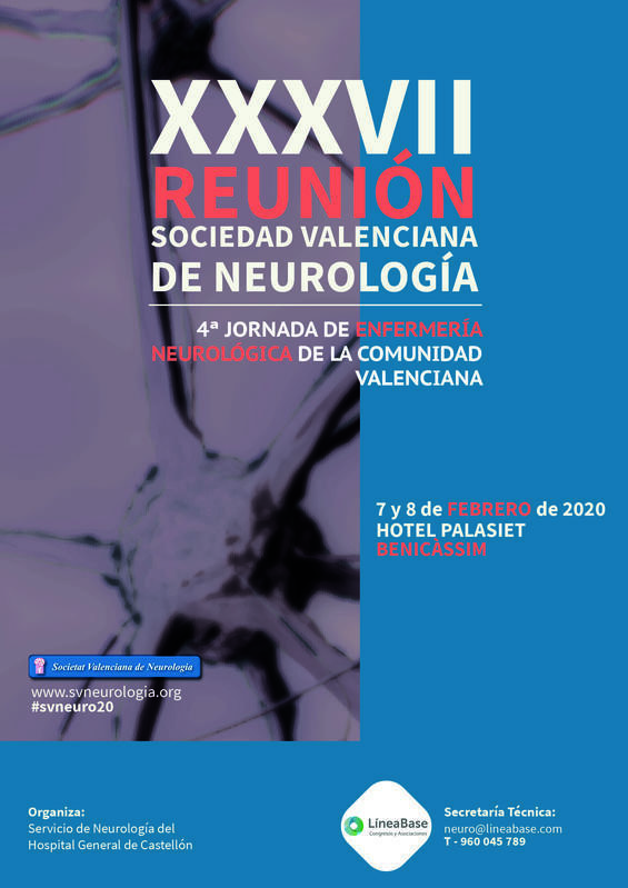 XXXVII Reunión de la Sociedad Valenciana de Neurología