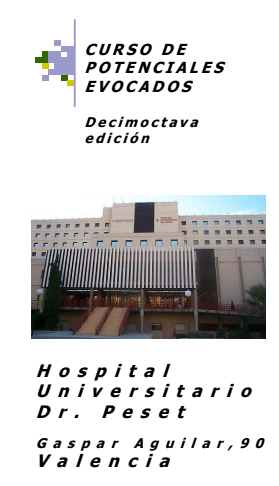 Curso De Potenciales Evocados Decimoctava Edición